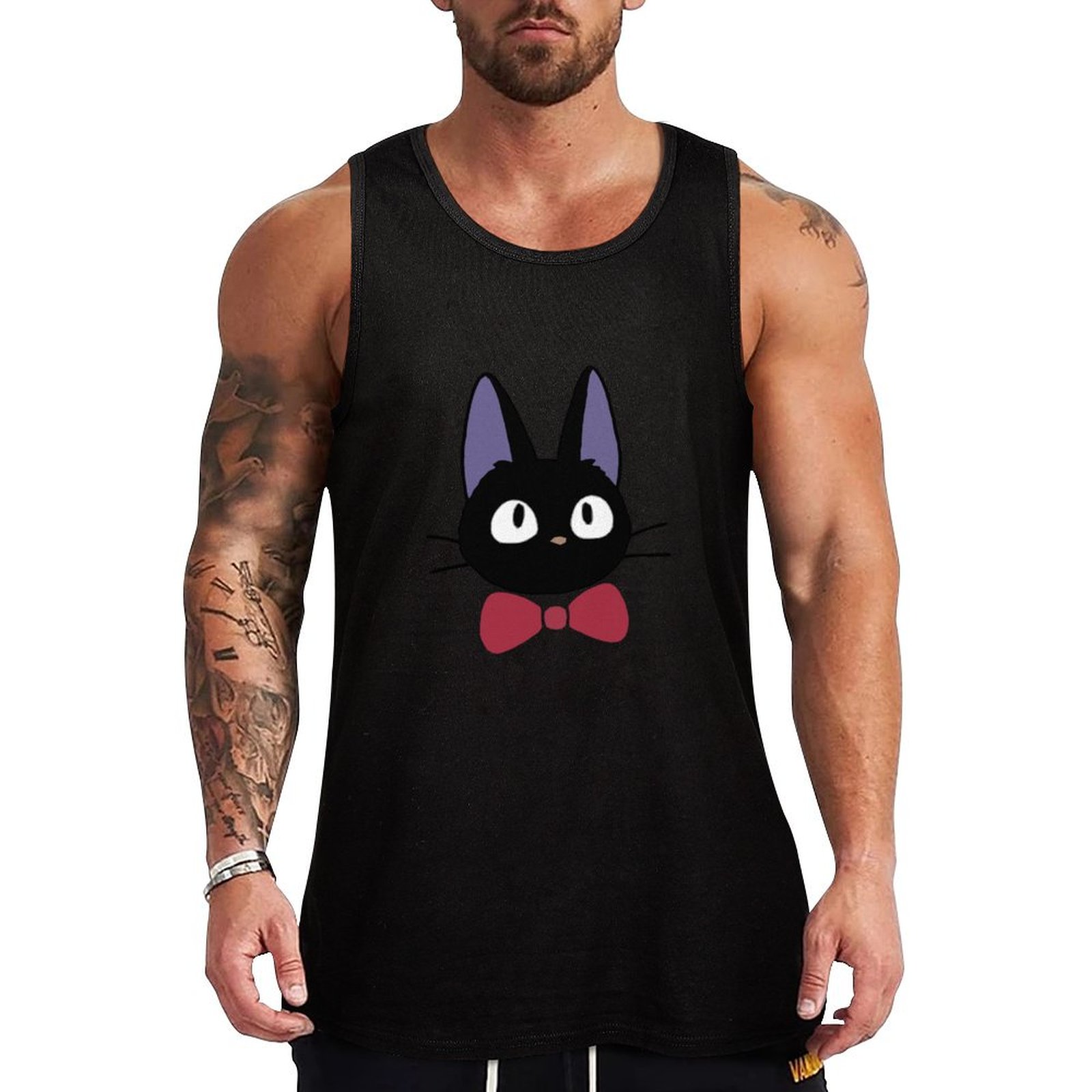 Japanese Man Lifestyle - Kawaii Jiji Cat Black Cat Anime