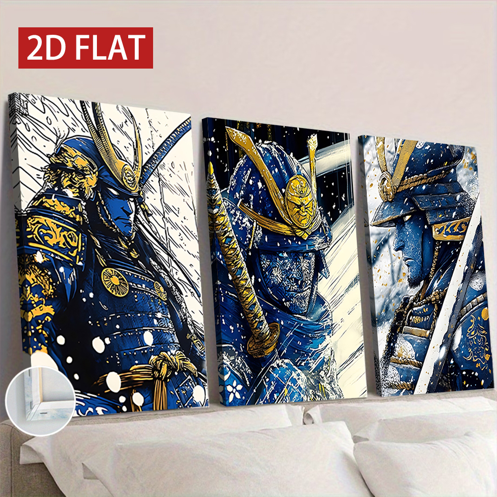 3 Counts Wooden Framed Canvas  - огляд і ціна Japanese Lifestyle Japanese