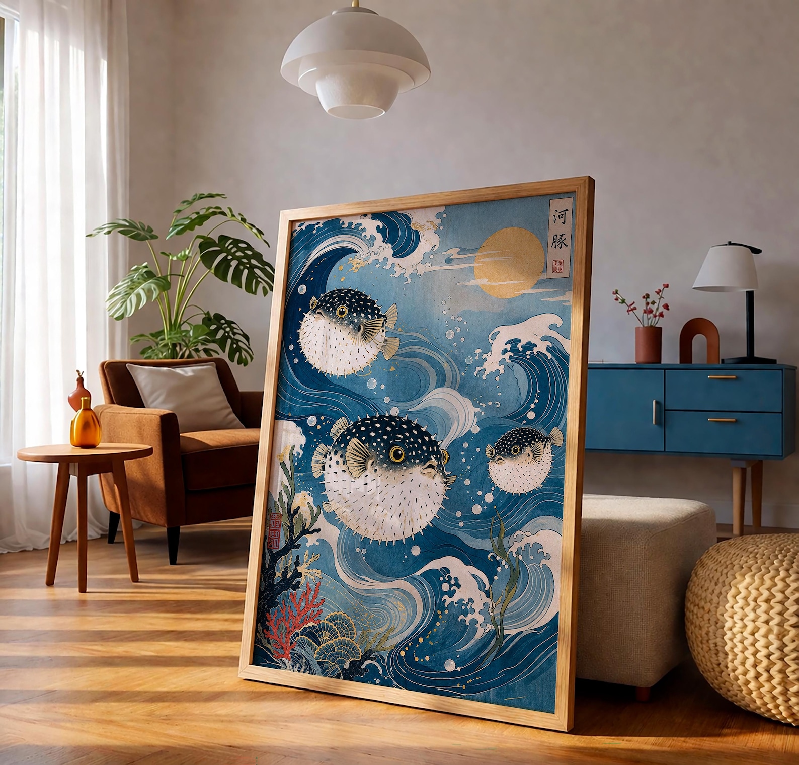 Japanese Ukiyo-e Pufferfish Po - огляд і ціна Japanese Lifestyle Youtube